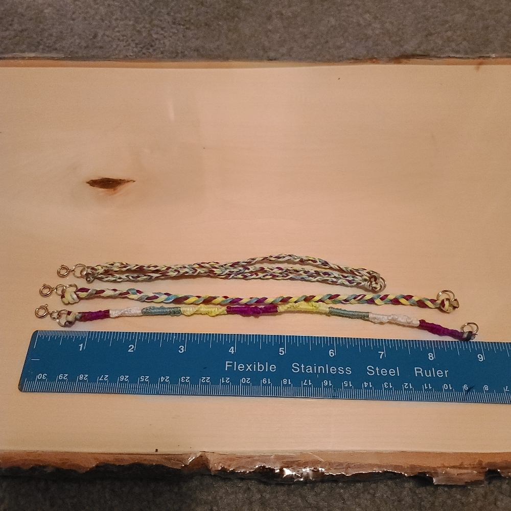 3 Handmade CK Crafts Bracelets - Picture 2 of 4